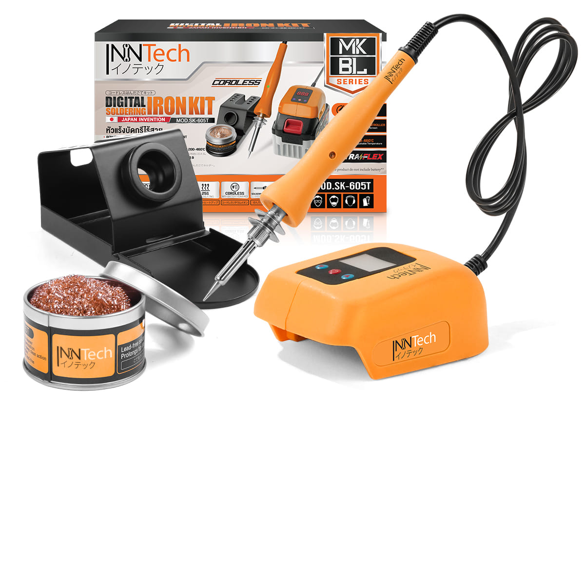 หัวแร้งไร้สาย (เฉพาะเครื่องเปล่า) INNTECH รุ่น SK-605T 20V